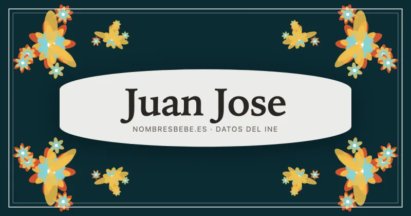 Juan Jose, en una estampa ornamental de nombresbebe.es